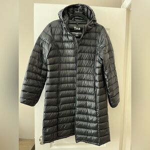 Aritzia TNA Botanie Long Puffer Packable Down Jacket XL